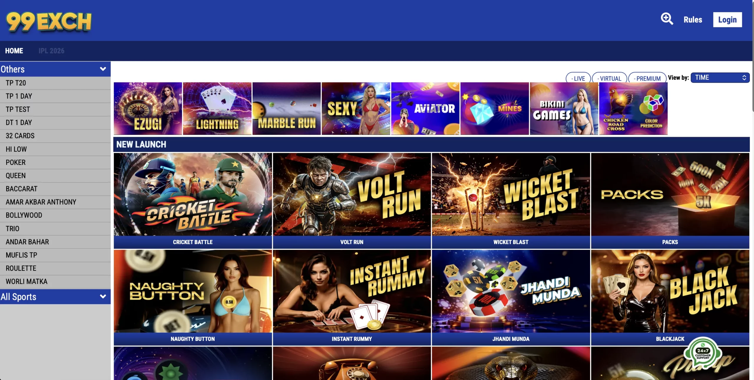 Live Casino at 99exch: Dealers, Tables and Game Shows